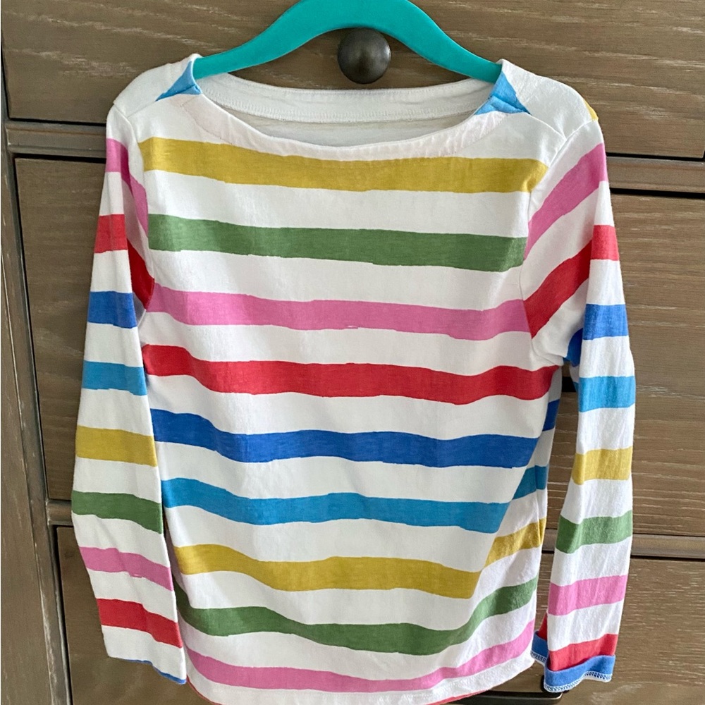 Girls Boden 6-7 long sleeve shirt